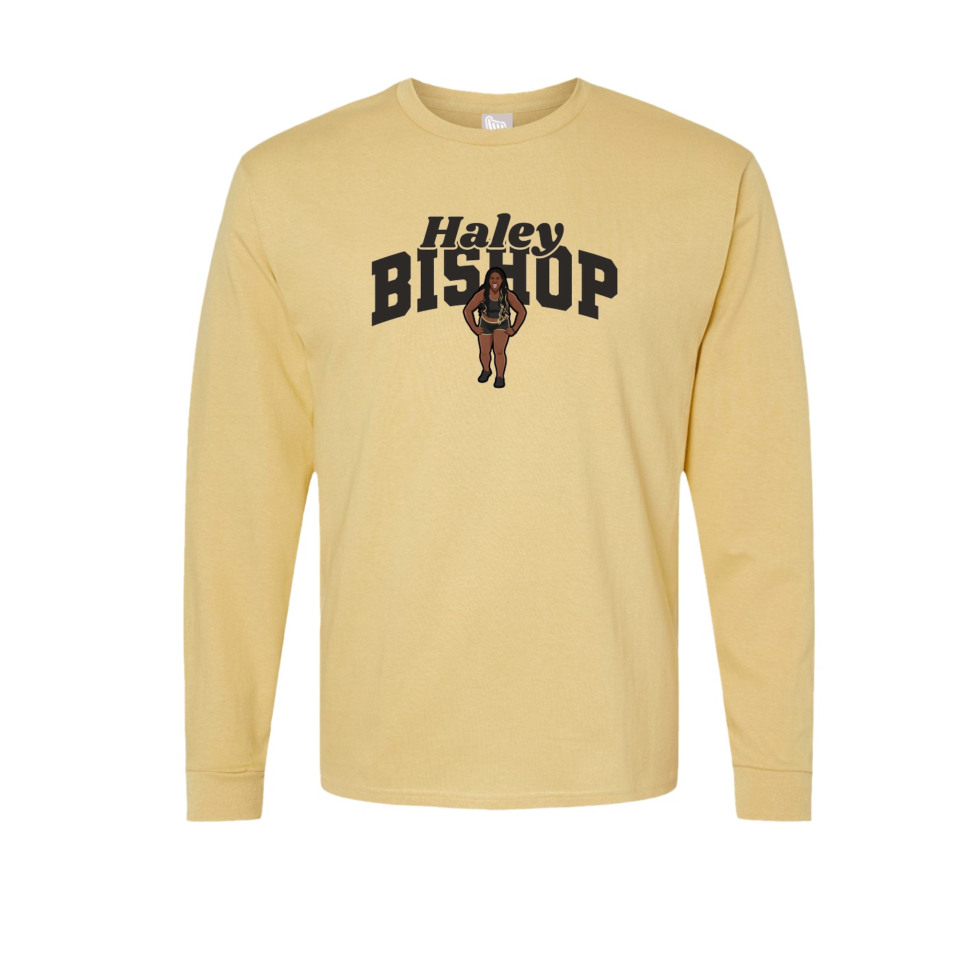 Long Sleeve Tee — Signature Arch in Vegas Gold