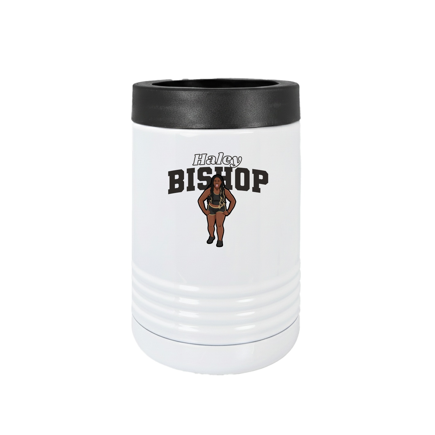 Beverage Holder — Name Arch in White