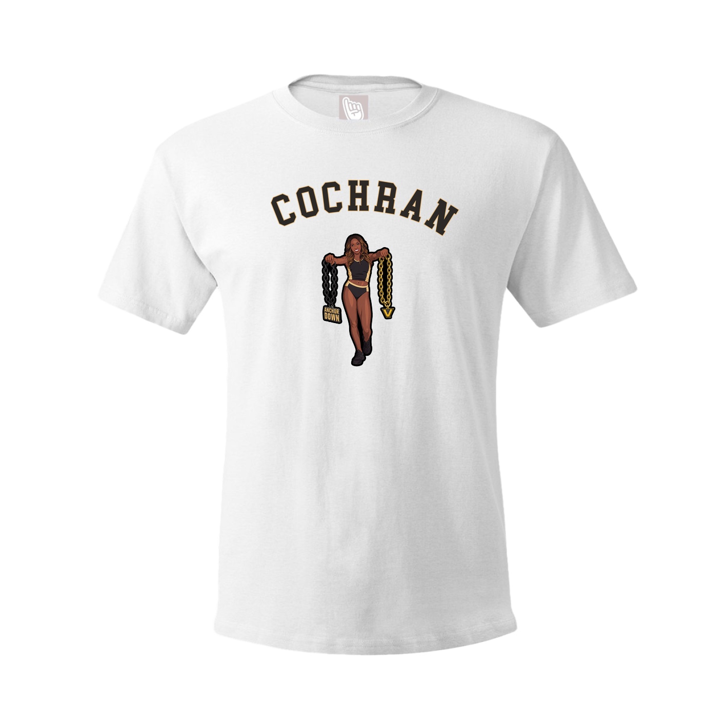 Youth Tee — Shirsey Arch in White