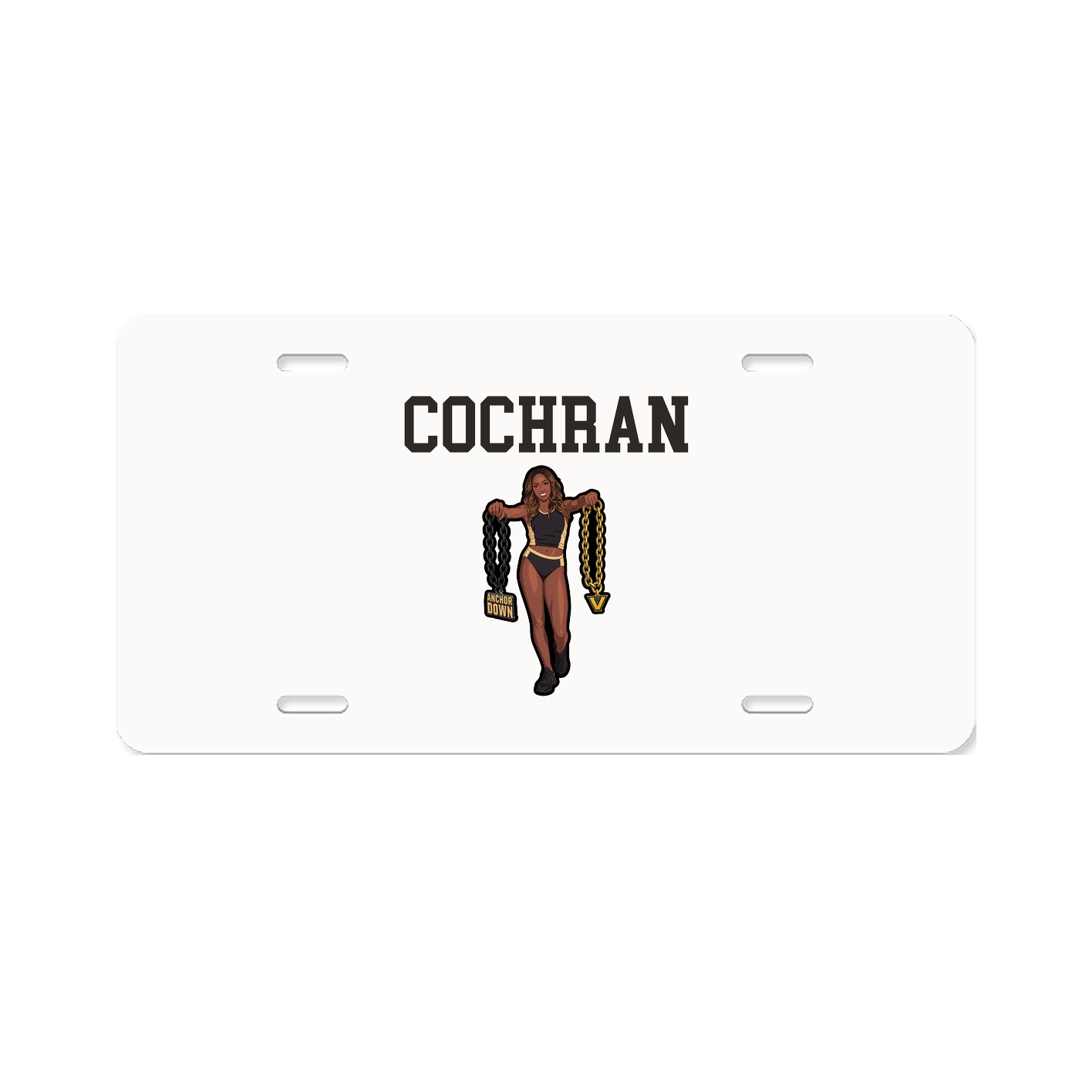 License Plate — Shirsey in Classic