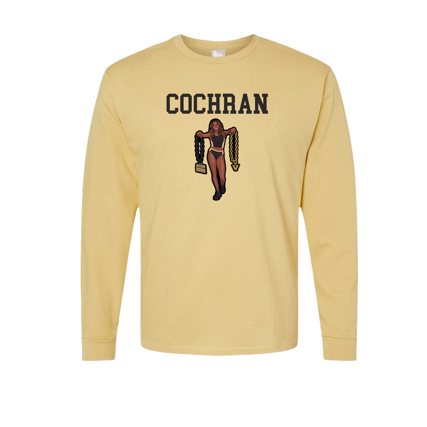 Long Sleeve Tee — Shirsey in Vegas Gold