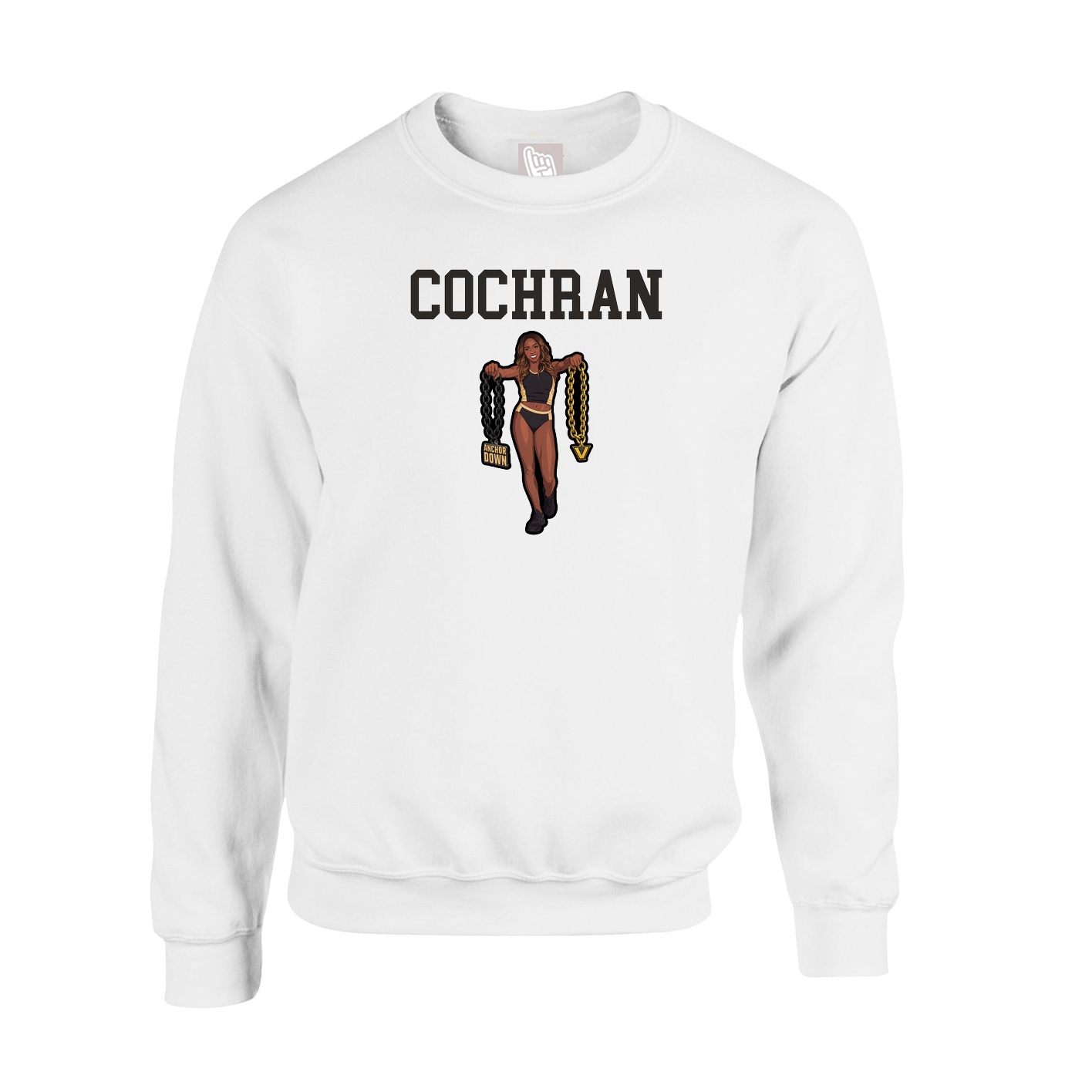 Fleece Crew — Shirsey in White