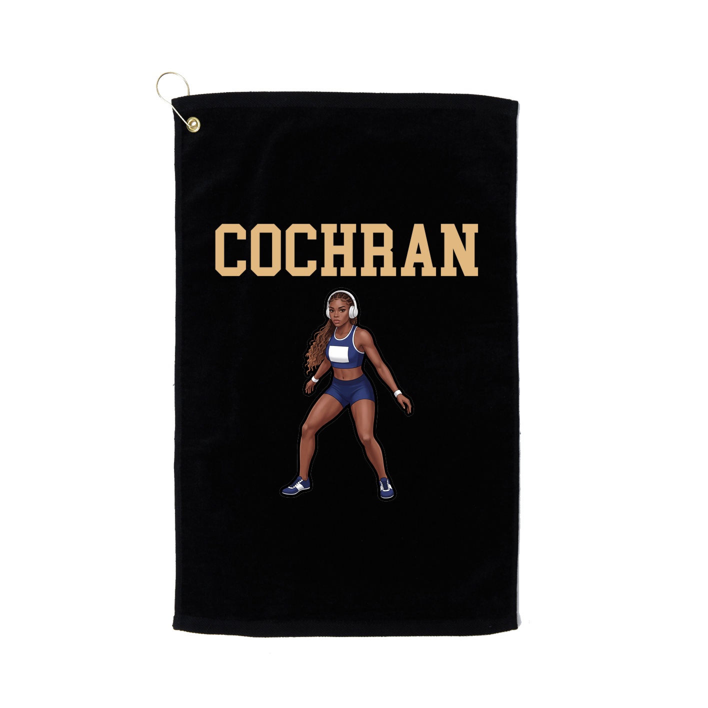 Golf Towel — Shirsey in Black
