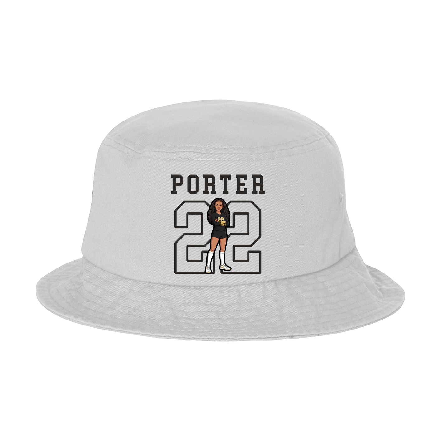 Bucket Cap — Shirsey in White