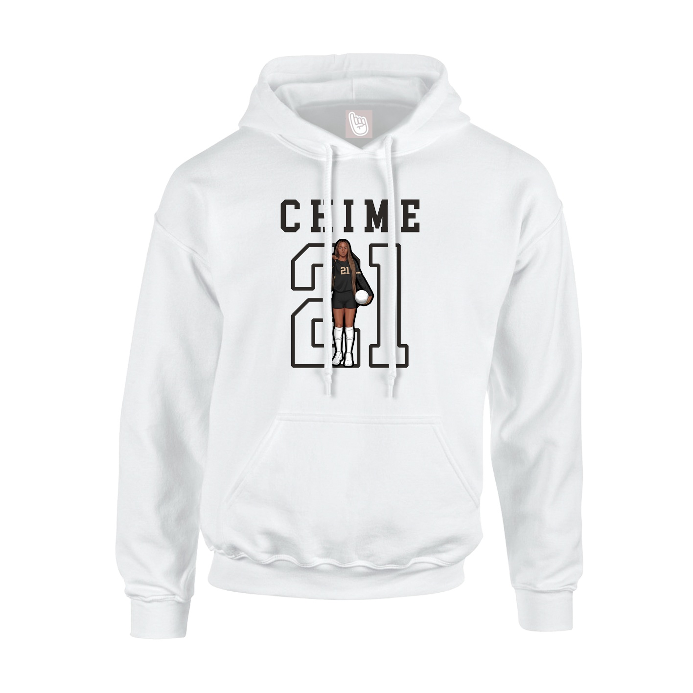 Youth Hoodie — Shirsey in White