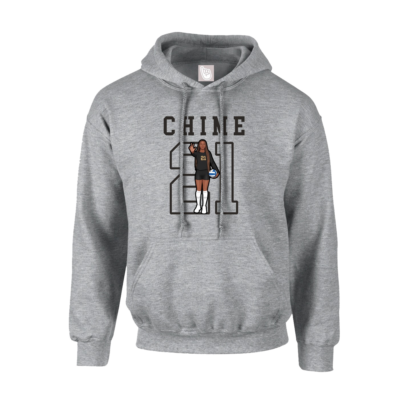 Youth Hoodie — Shirsey in Grey