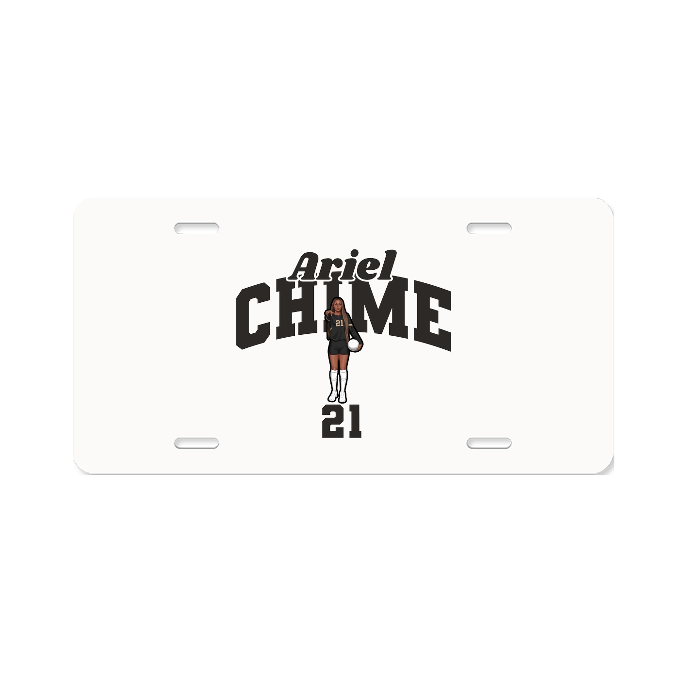 License Plate — Signature Arch in Classic