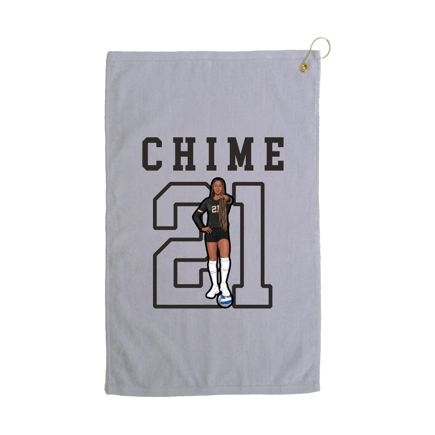 Golf Towel — Shirsey in Grey