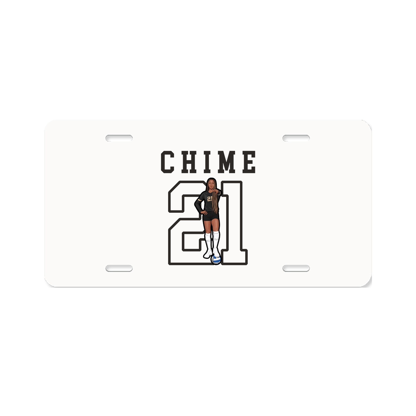 License Plate — Shirsey in Classic