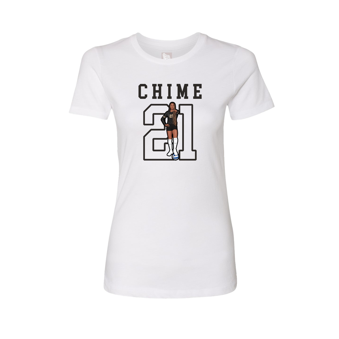 Fitted Women's Tee — Shirsey in White