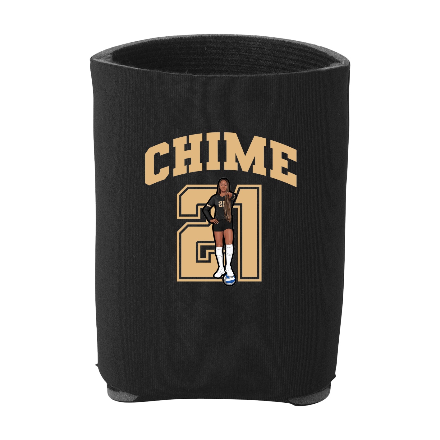 Can Holder — Number in Black