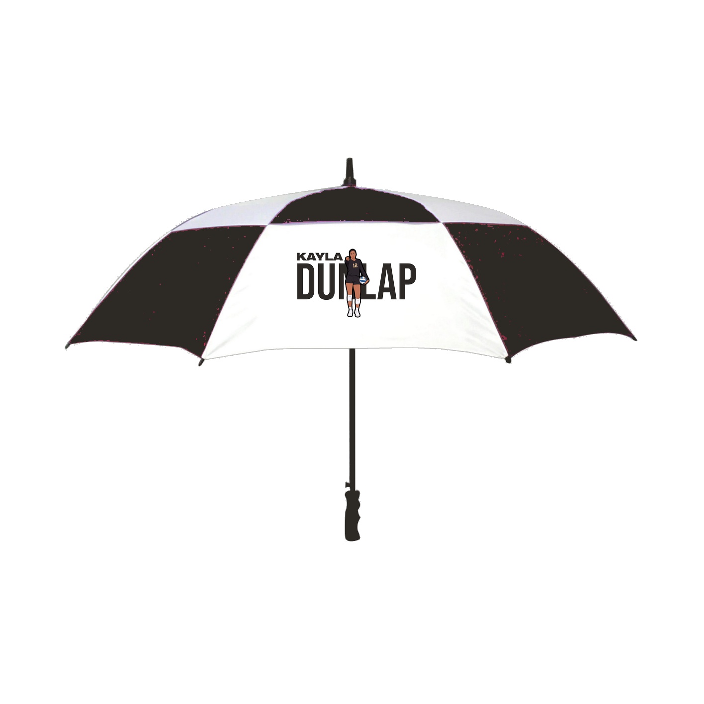 Golf Umbrella — Player Name in Black