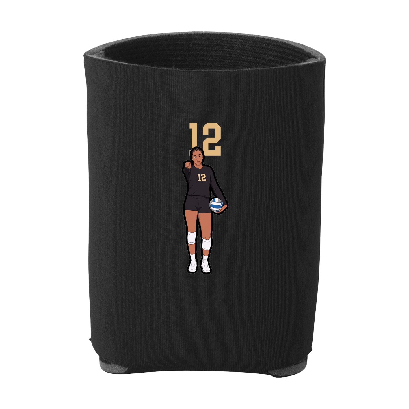 Can Holder — Number Top in Black