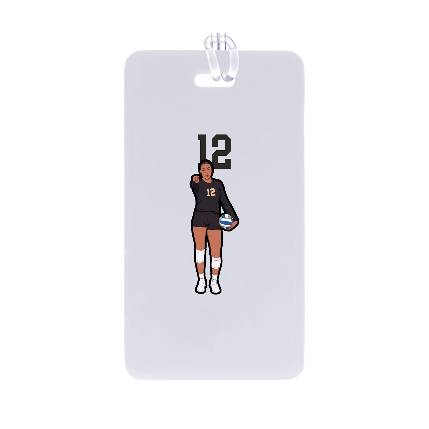 Bag Tag — Number Top in Classic