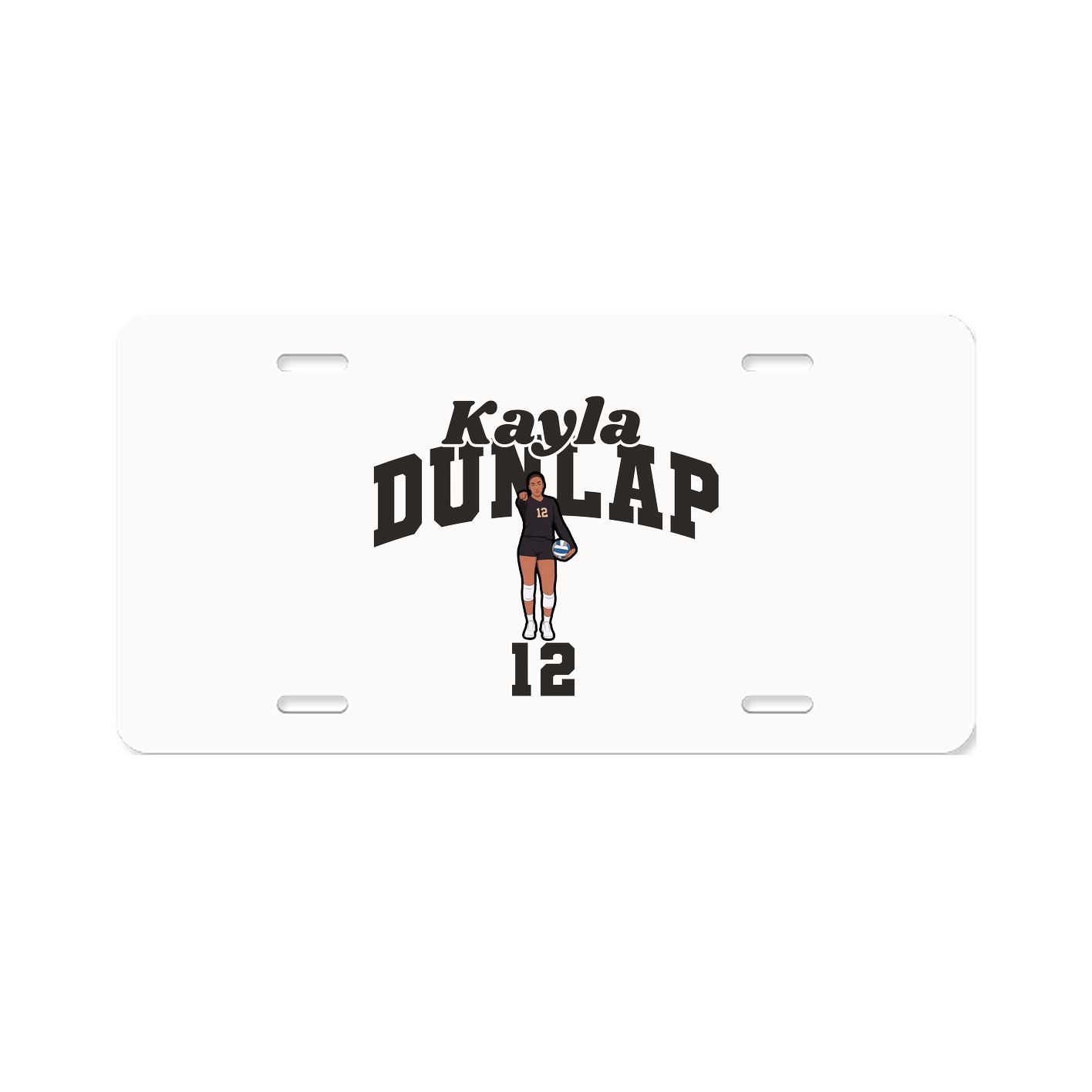 License Plate — Signature Arch in Classic