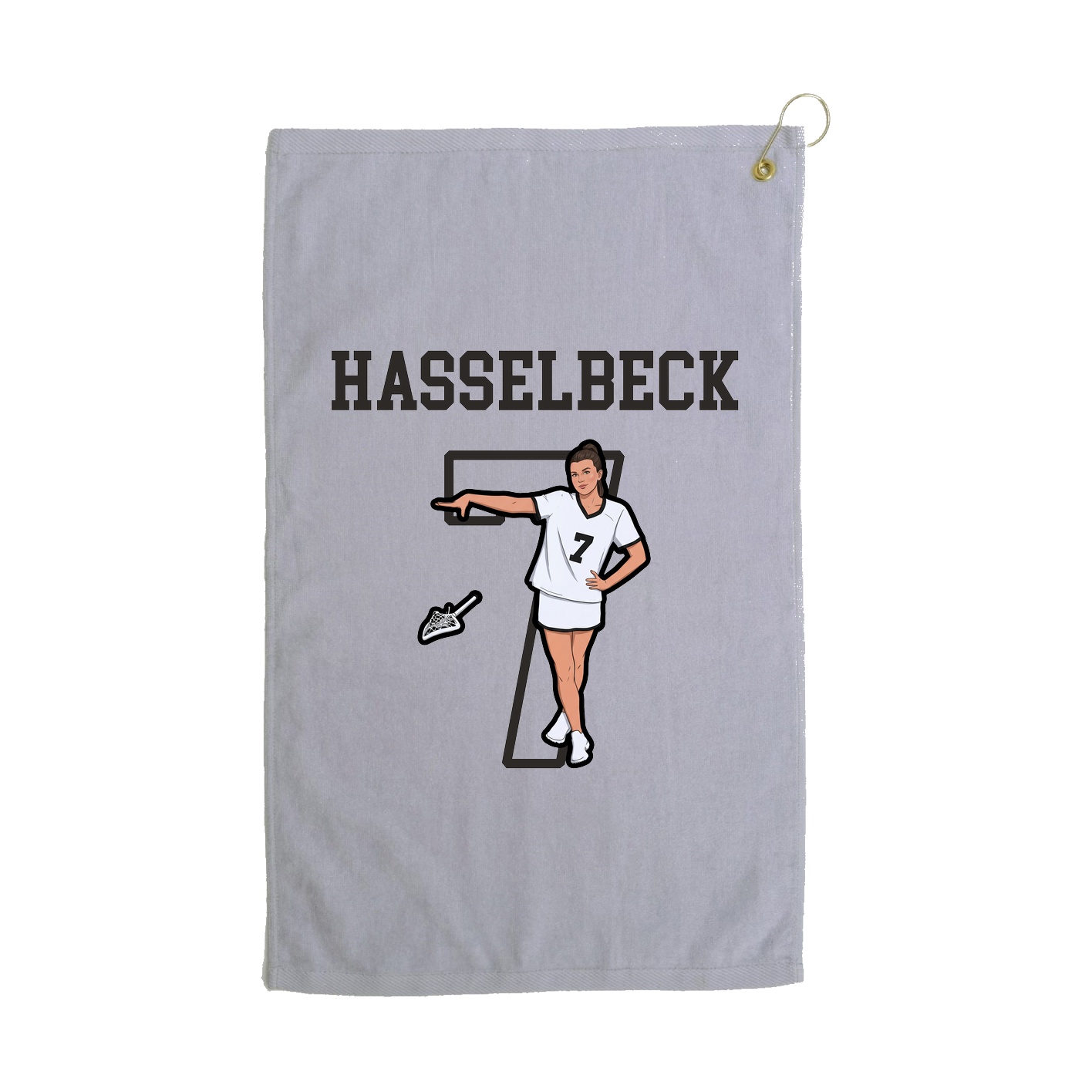 Golf Towel — Shirsey in Grey
