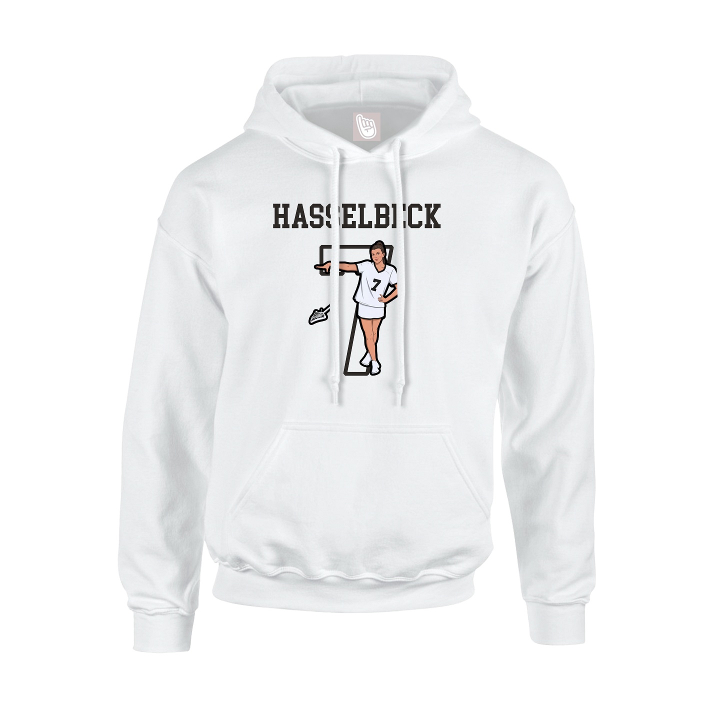 Youth Hoodie — Shirsey in White