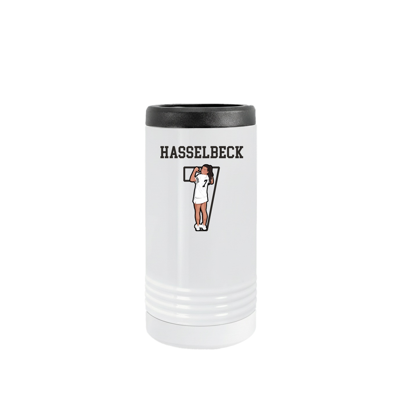 Slim Beverage Holder — Shirsey in White