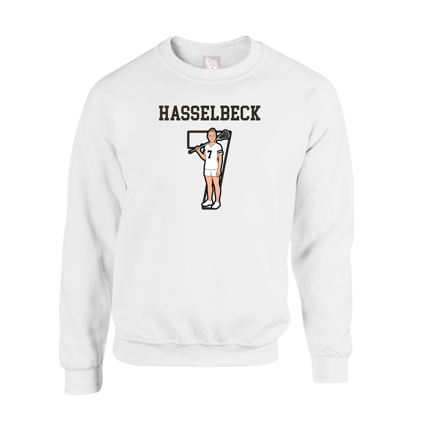 Fleece Crew — Shirsey in White