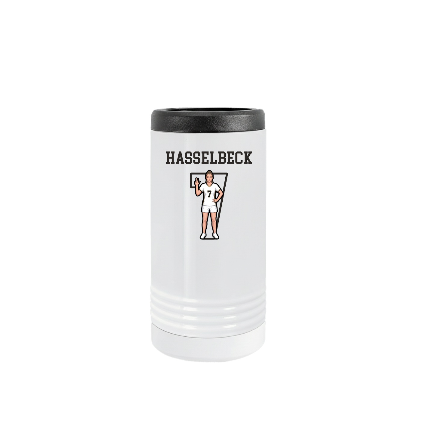 Slim Beverage Holder — Shirsey in White