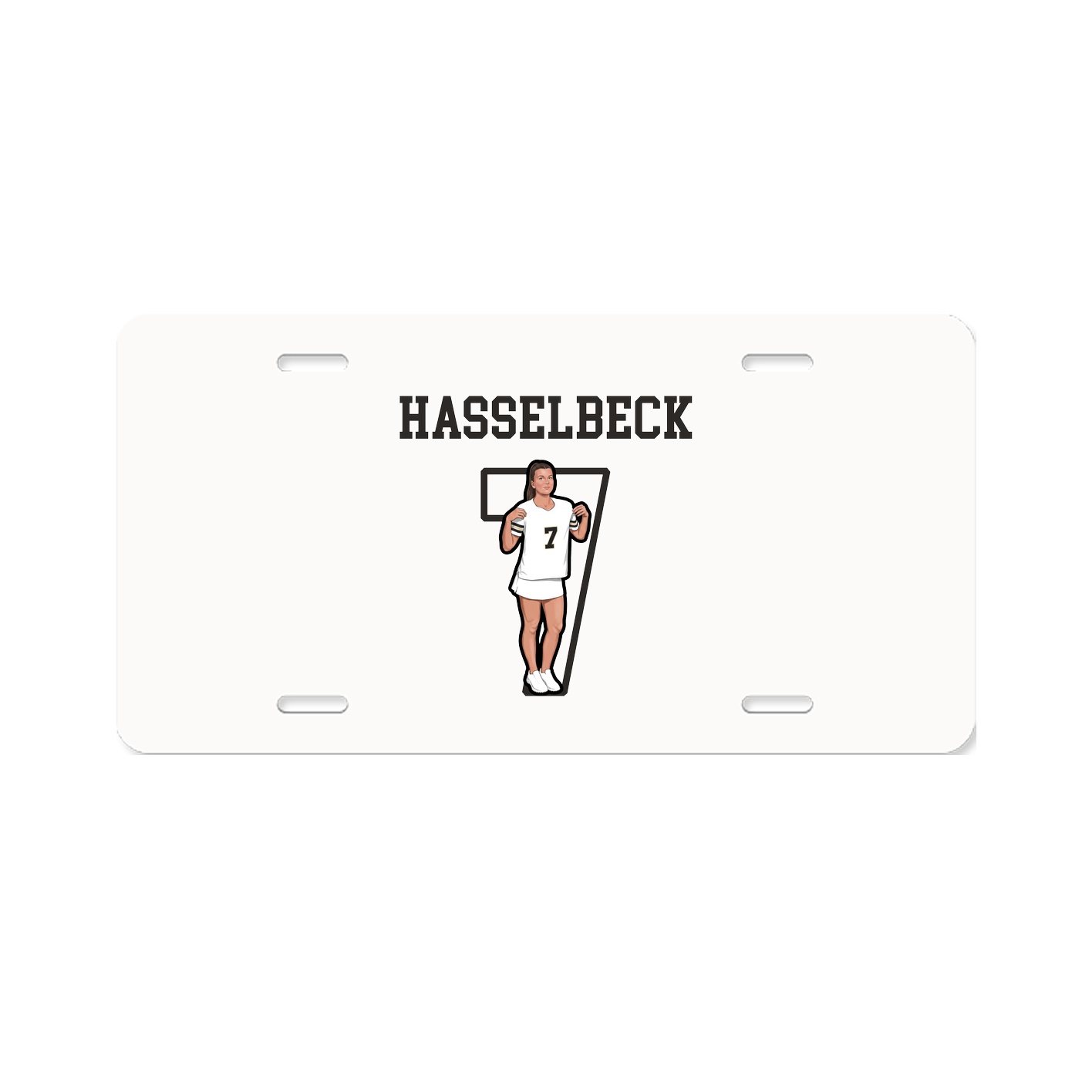 License Plate — Shirsey in Classic