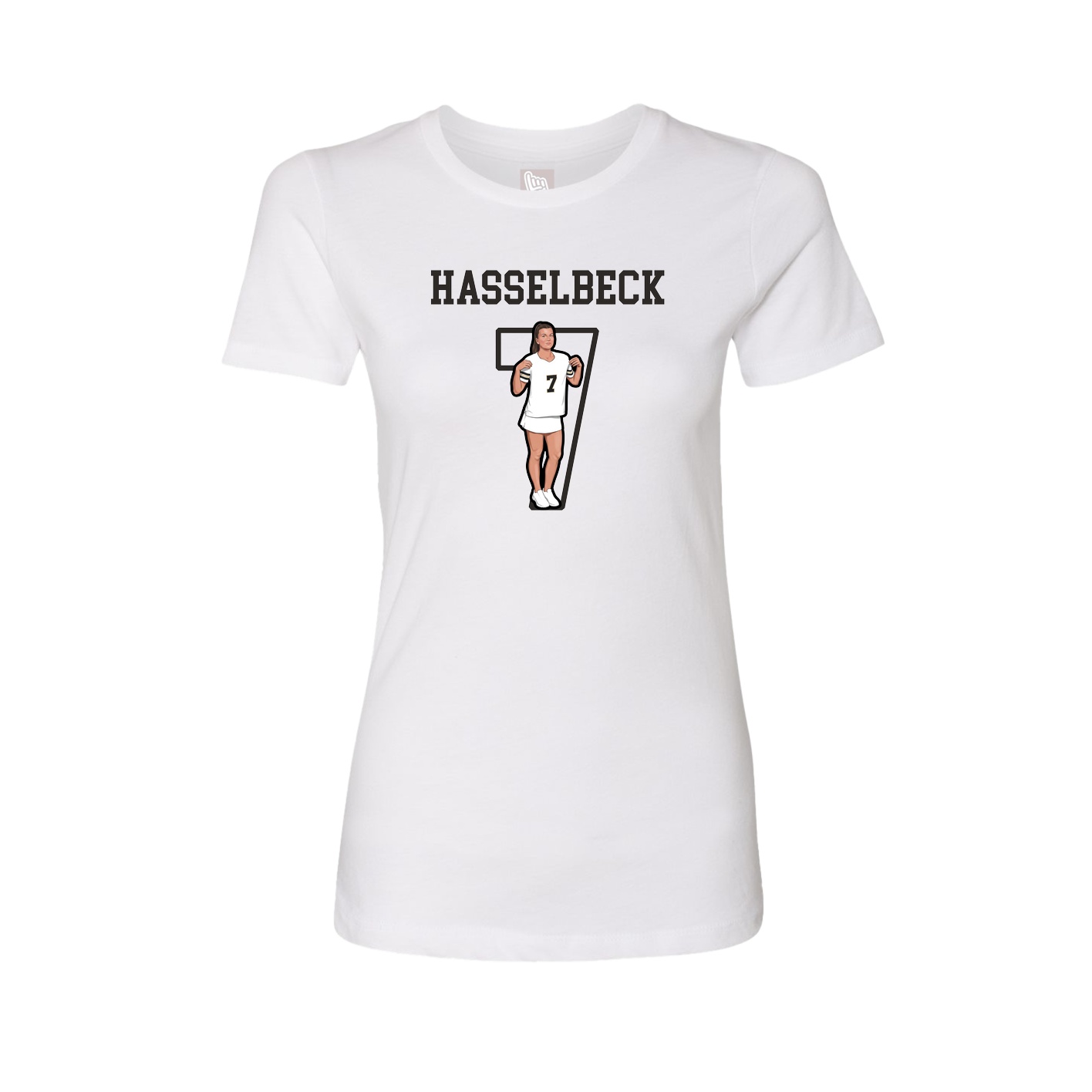 Fitted Women's Tee — Shirsey in White