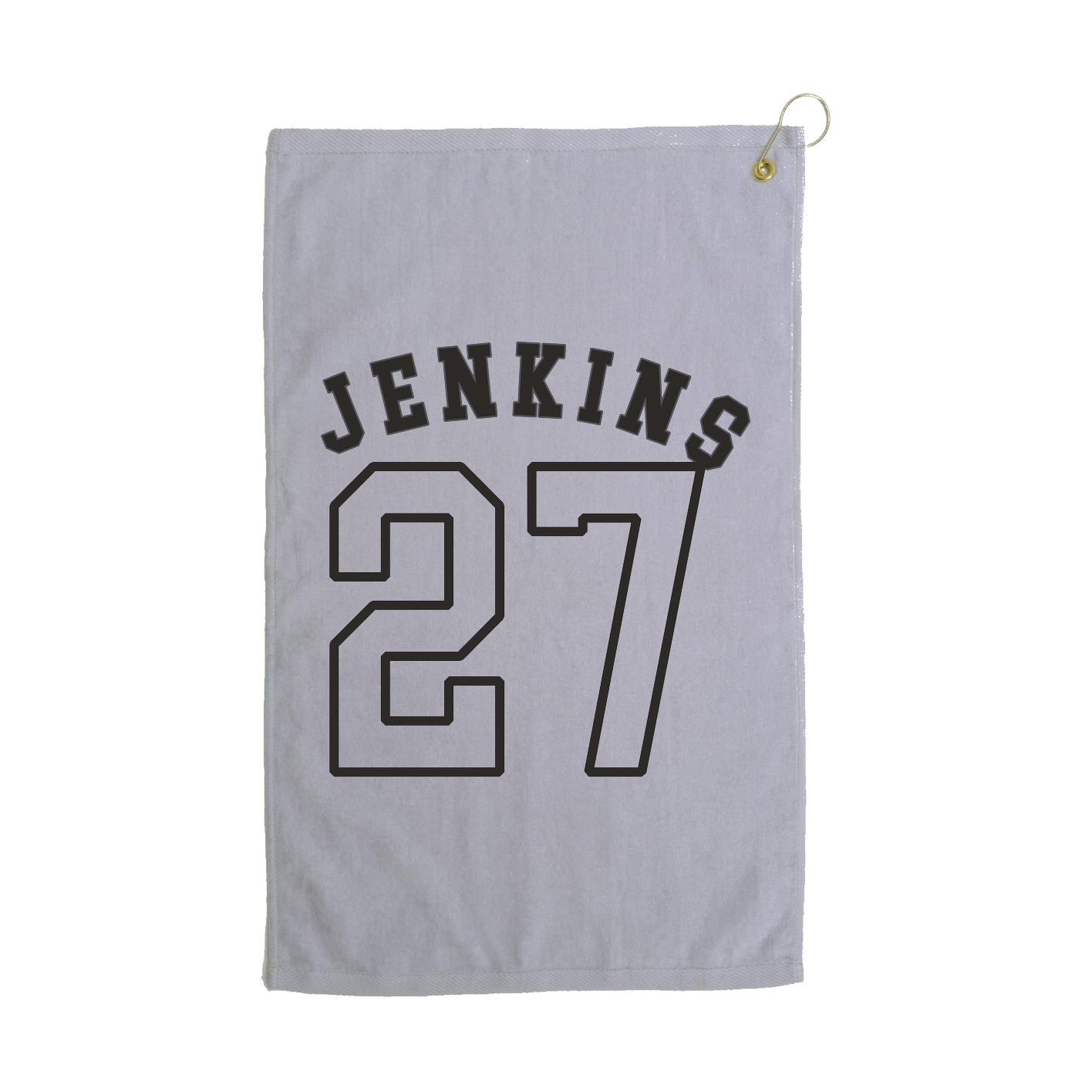 Golf Towel — Shirsey Arch in Grey