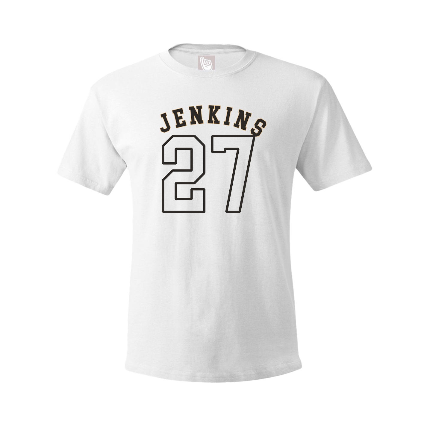 Tee — Shirsey Arch in White