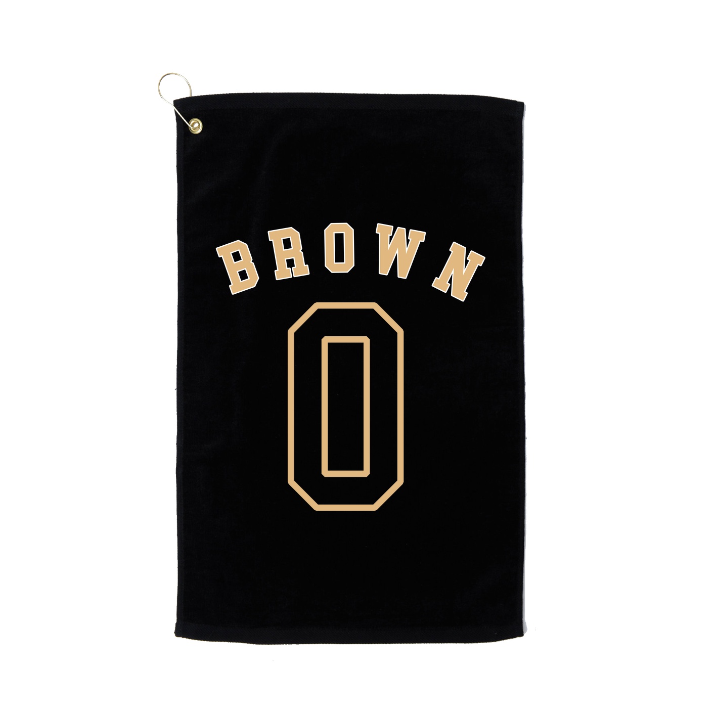 Golf Towel — Shirsey Arch in Black