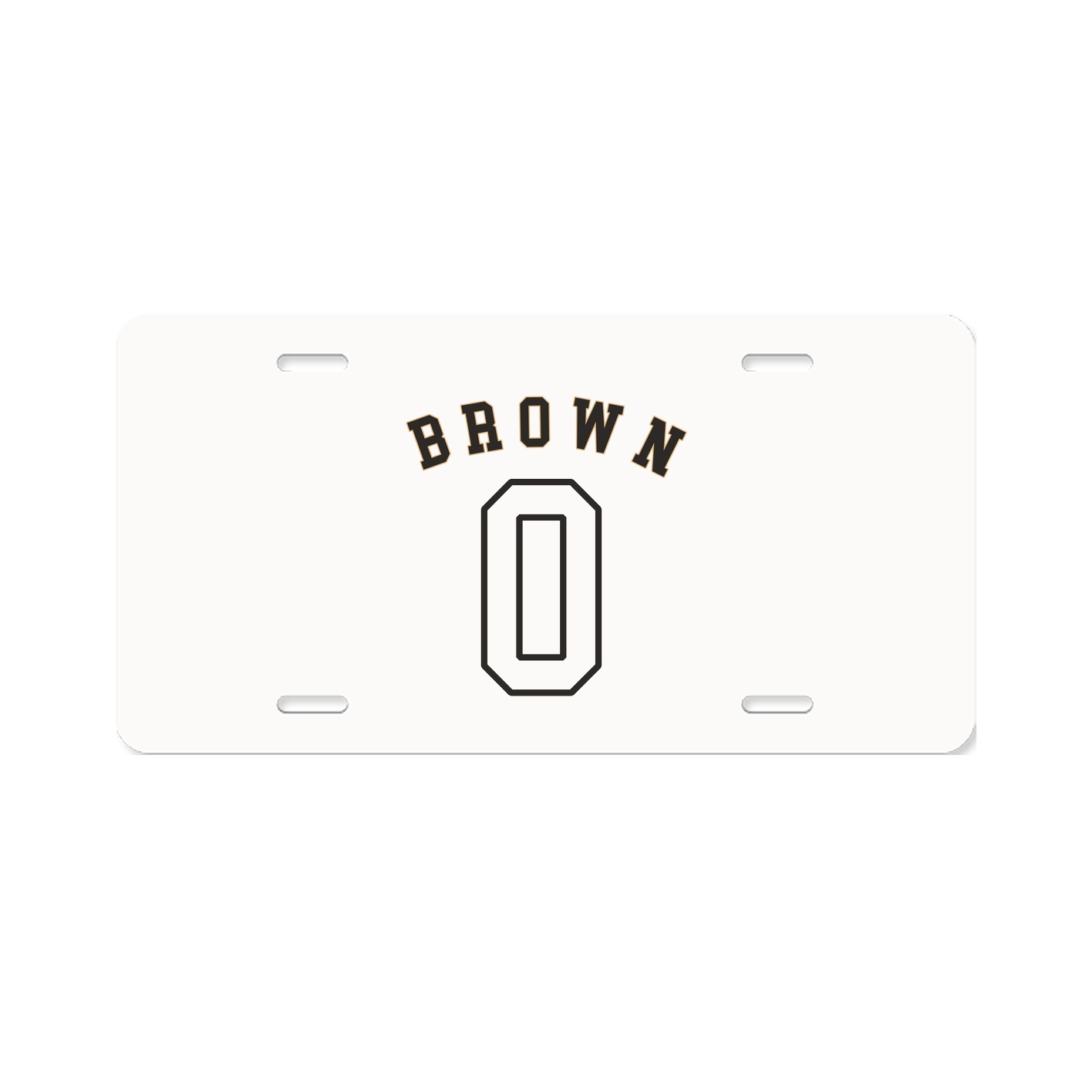 License Plate — Shirsey Arch in Classic