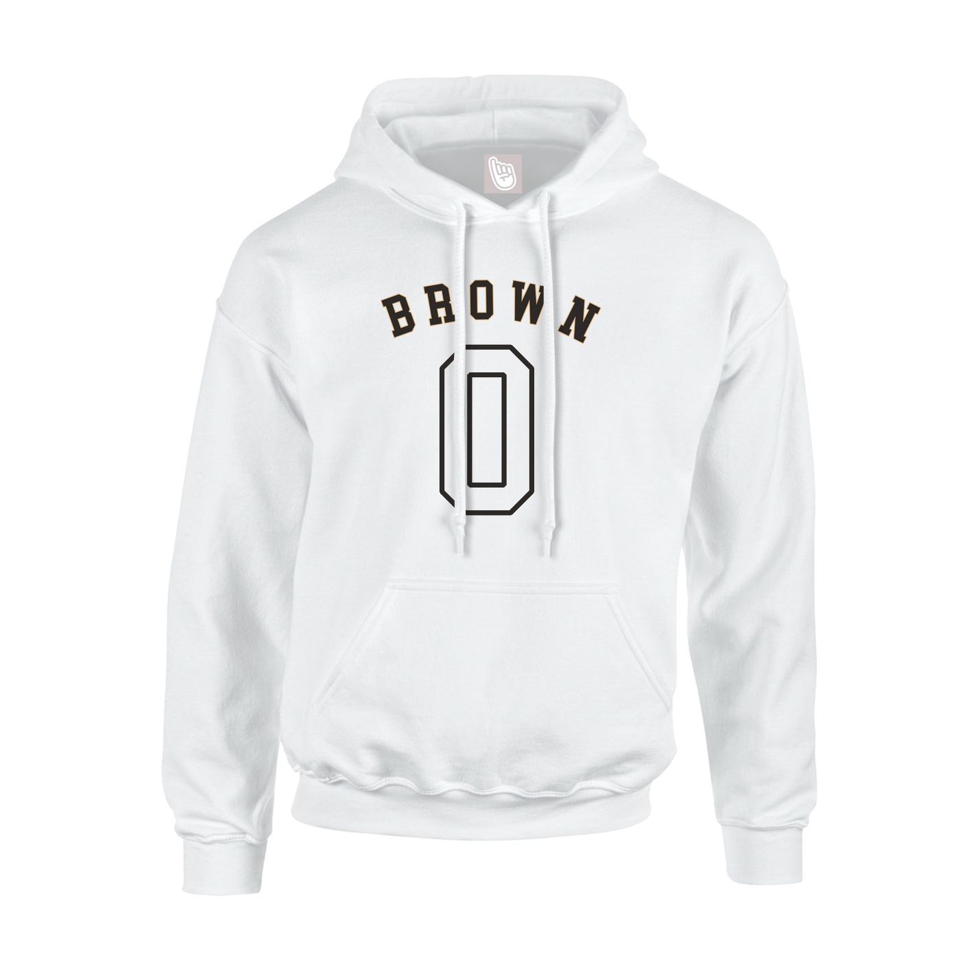 Youth Hoodie — Shirsey Arch in White