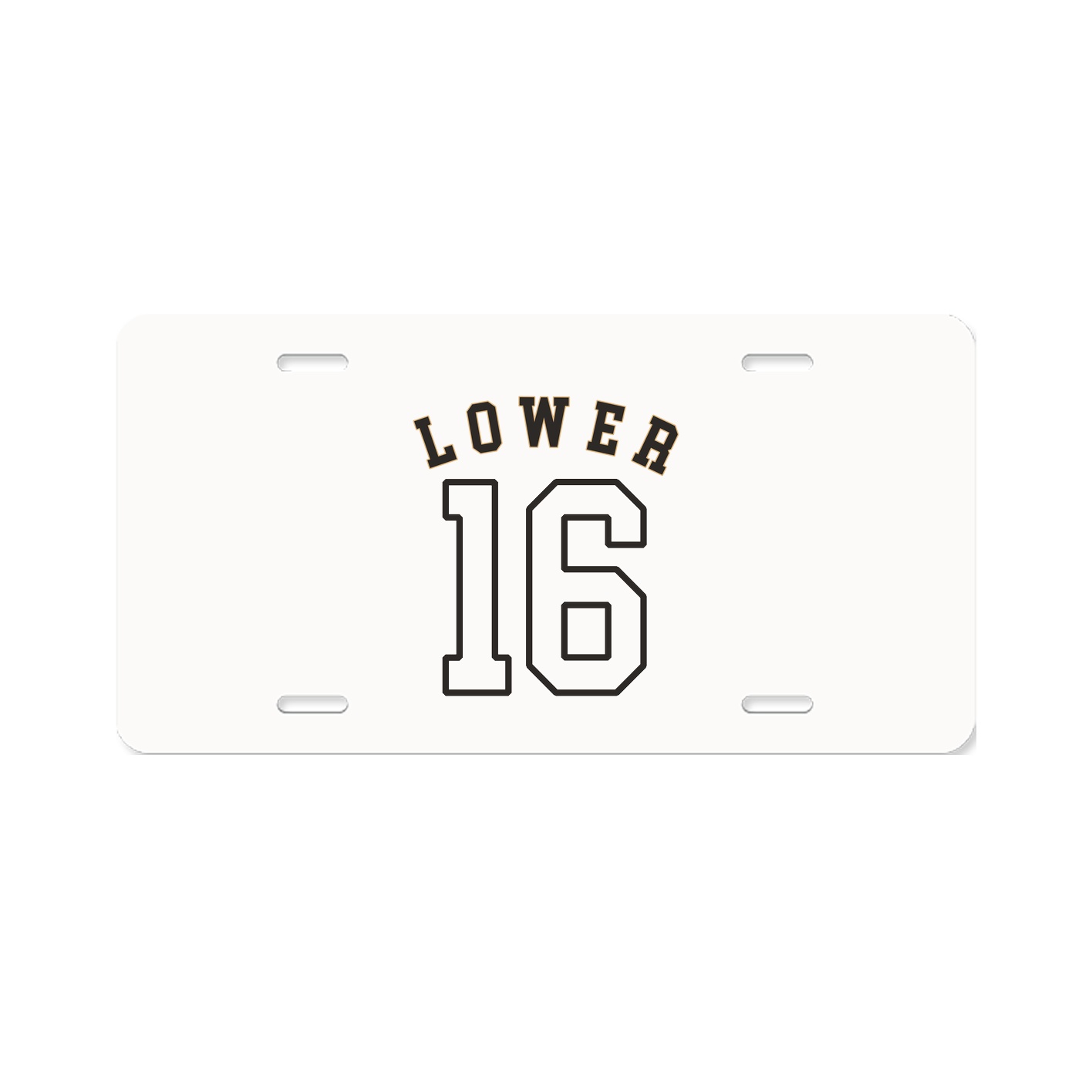 License Plate — Shirsey Arch in Classic