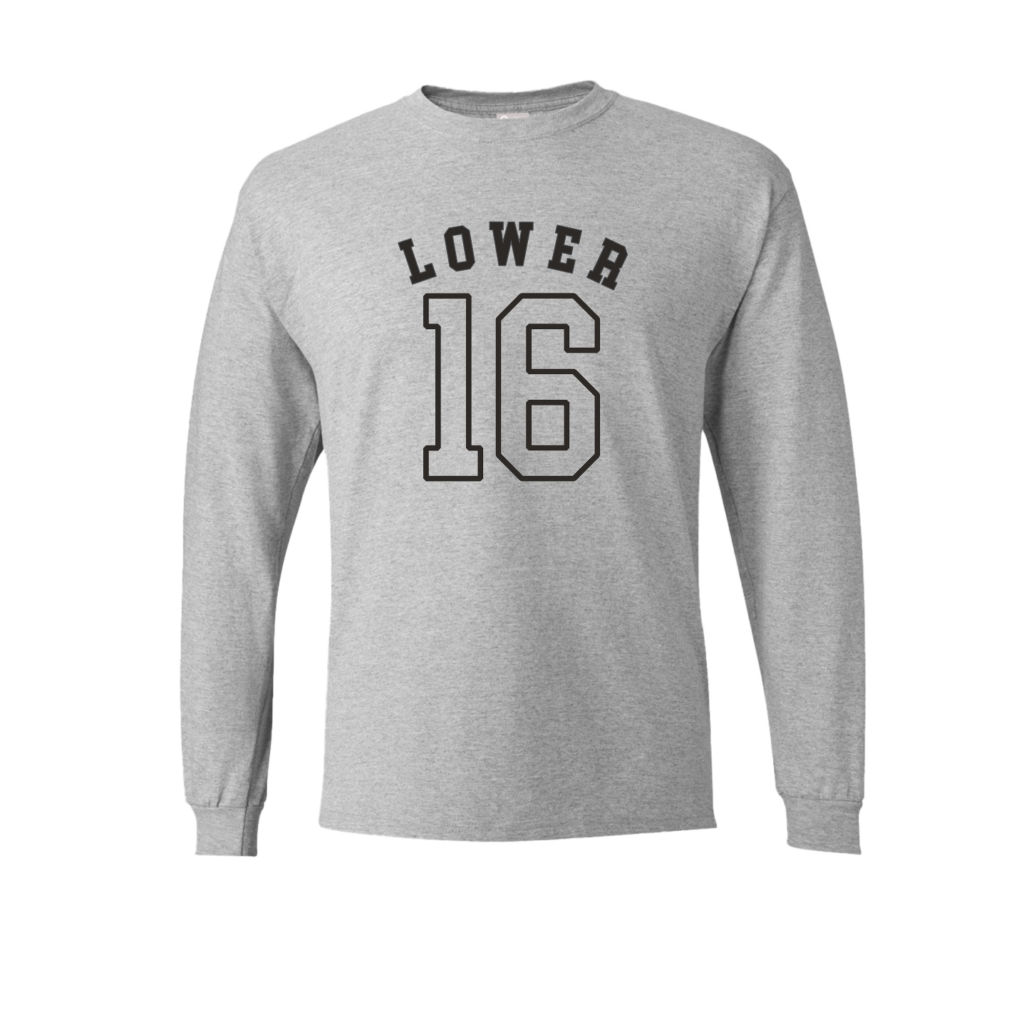 Long Sleeve Tee — Shirsey Arch in Grey