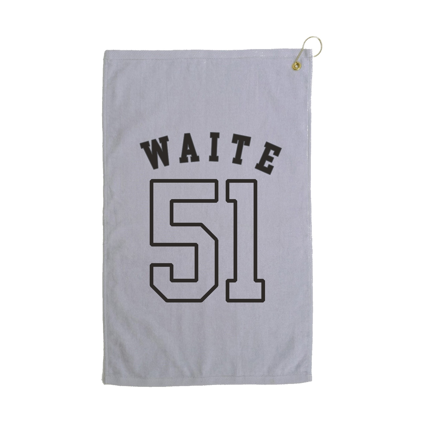 Golf Towel — Shirsey Arch in Grey