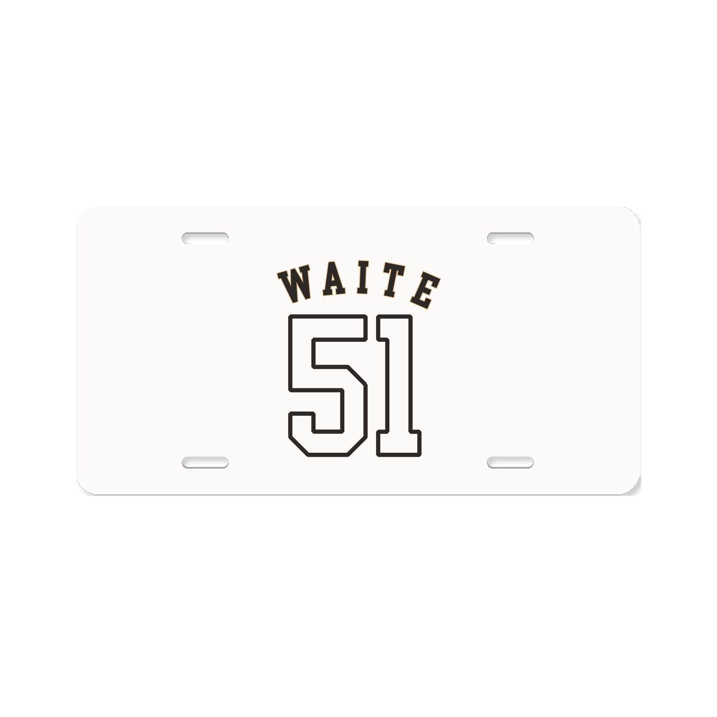 License Plate — Shirsey Arch in Classic