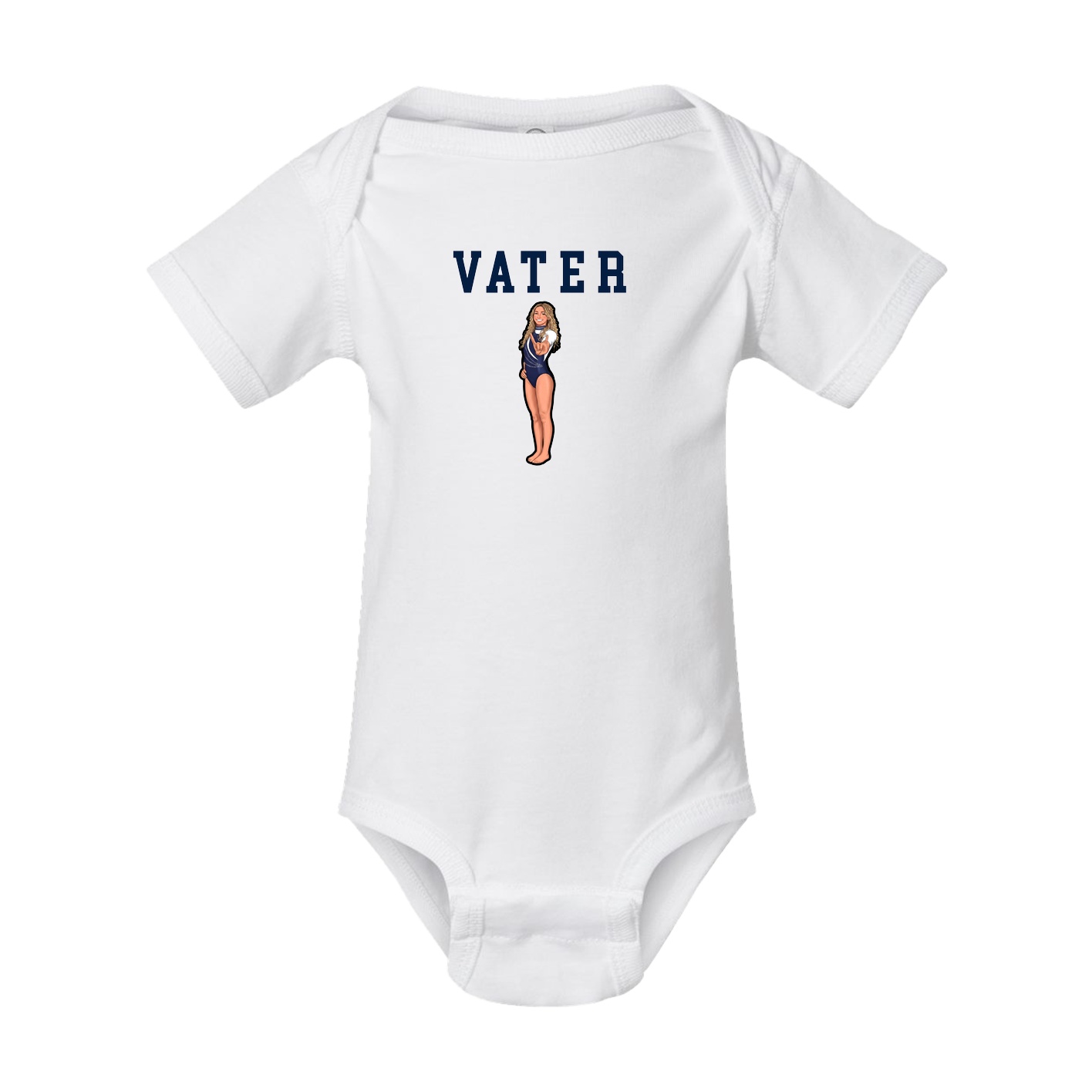 Baby Onesie — Shirsey in White