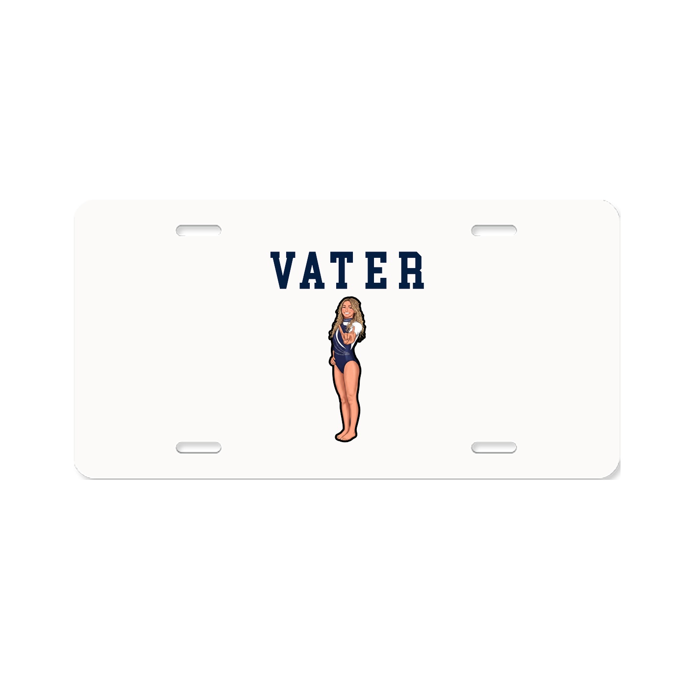 License Plate — Shirsey in Classic