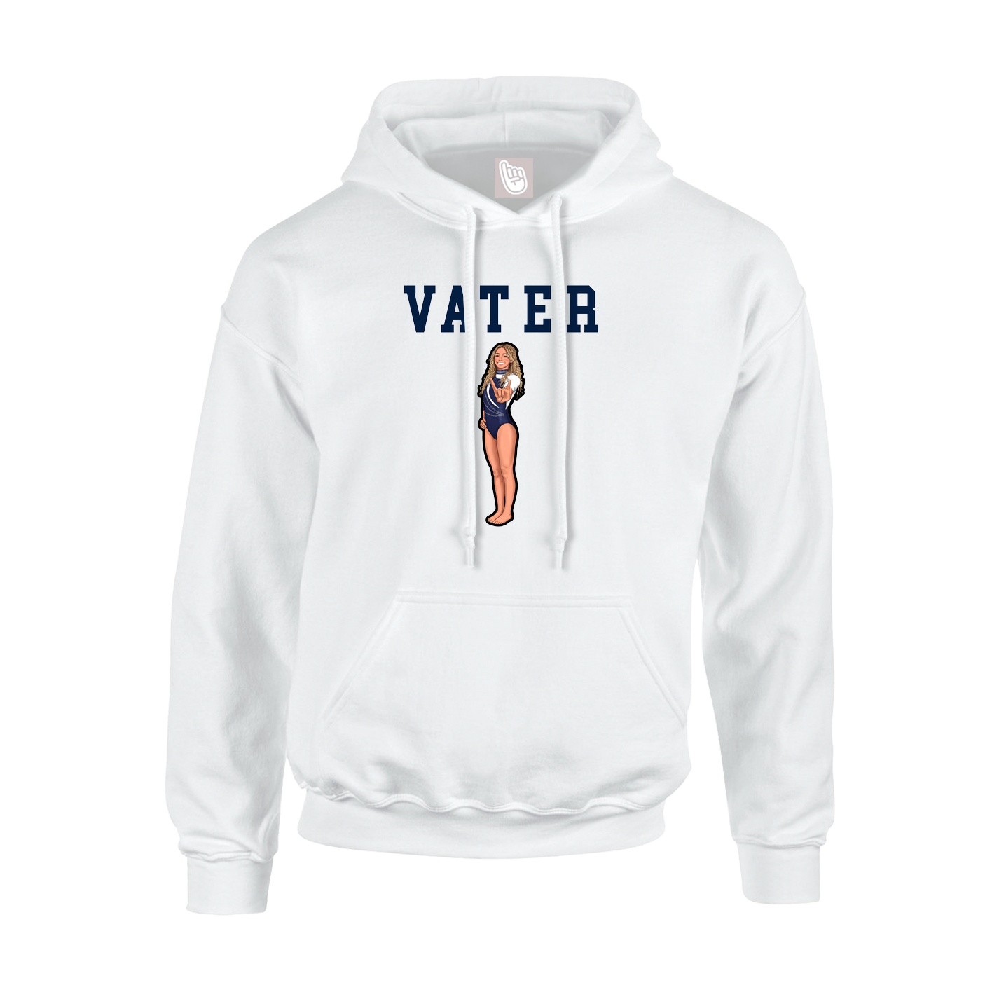 Youth Hoodie — Shirsey in White