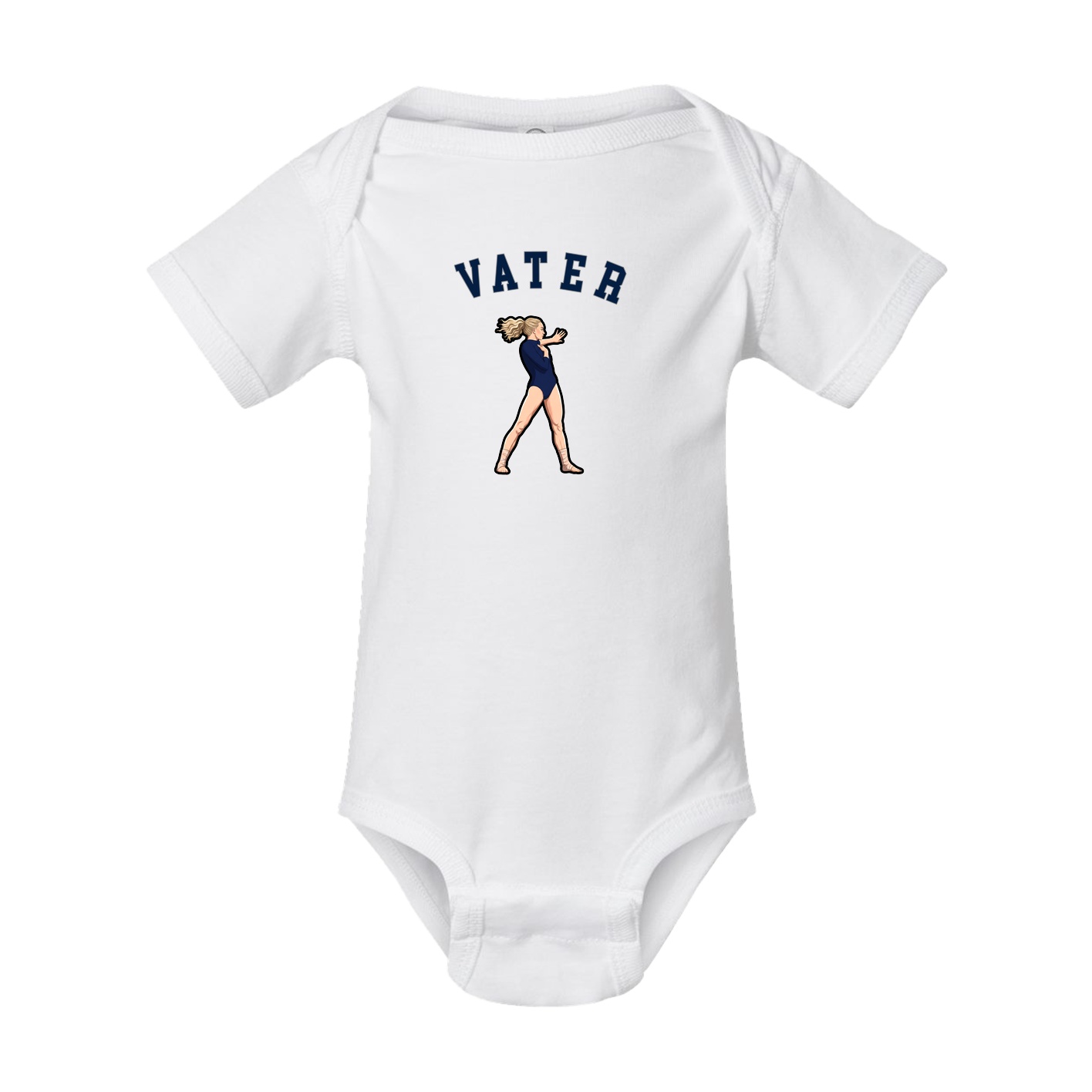Baby Onesie — Shirsey Arch in White