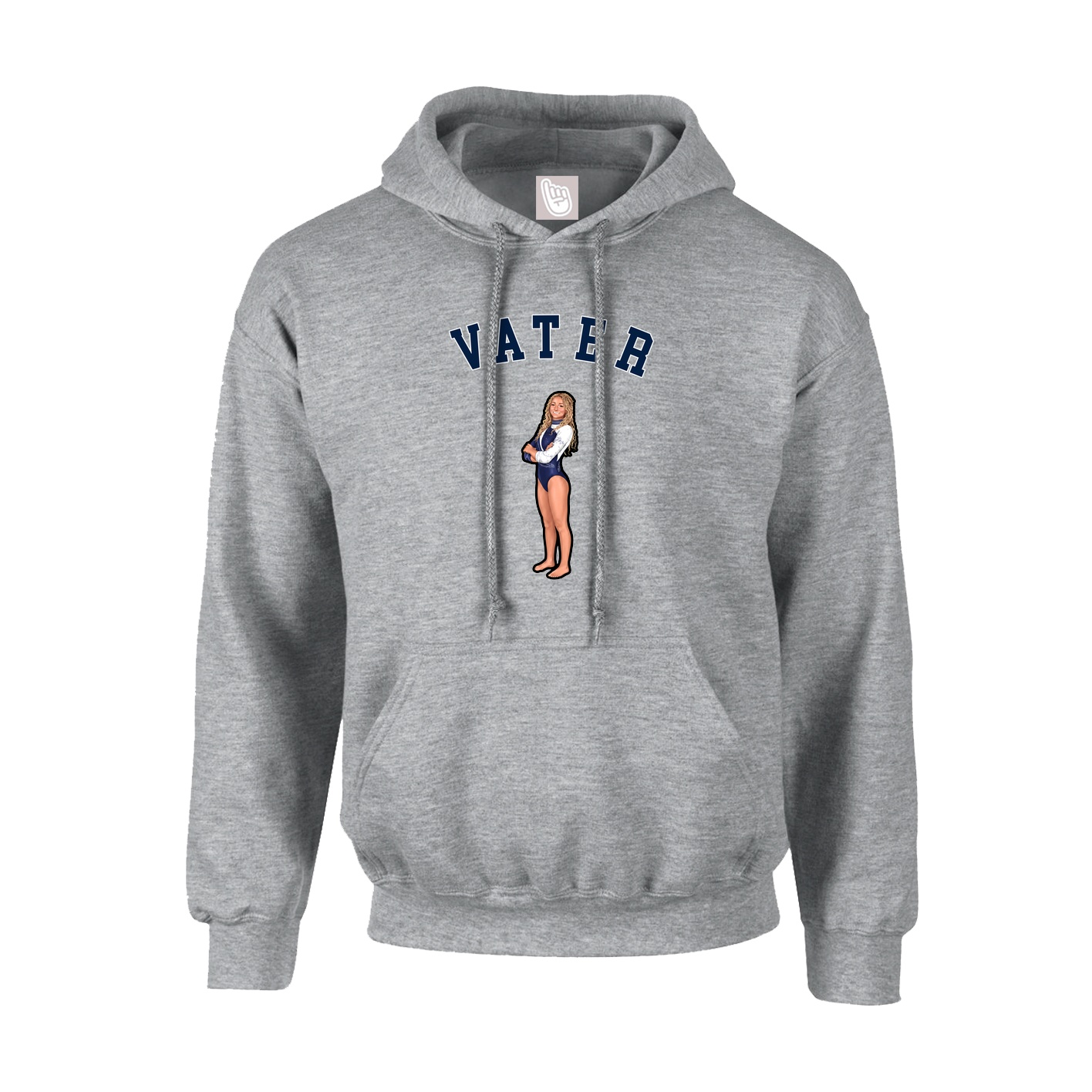 Hoodie — Shirsey Arch in Grey