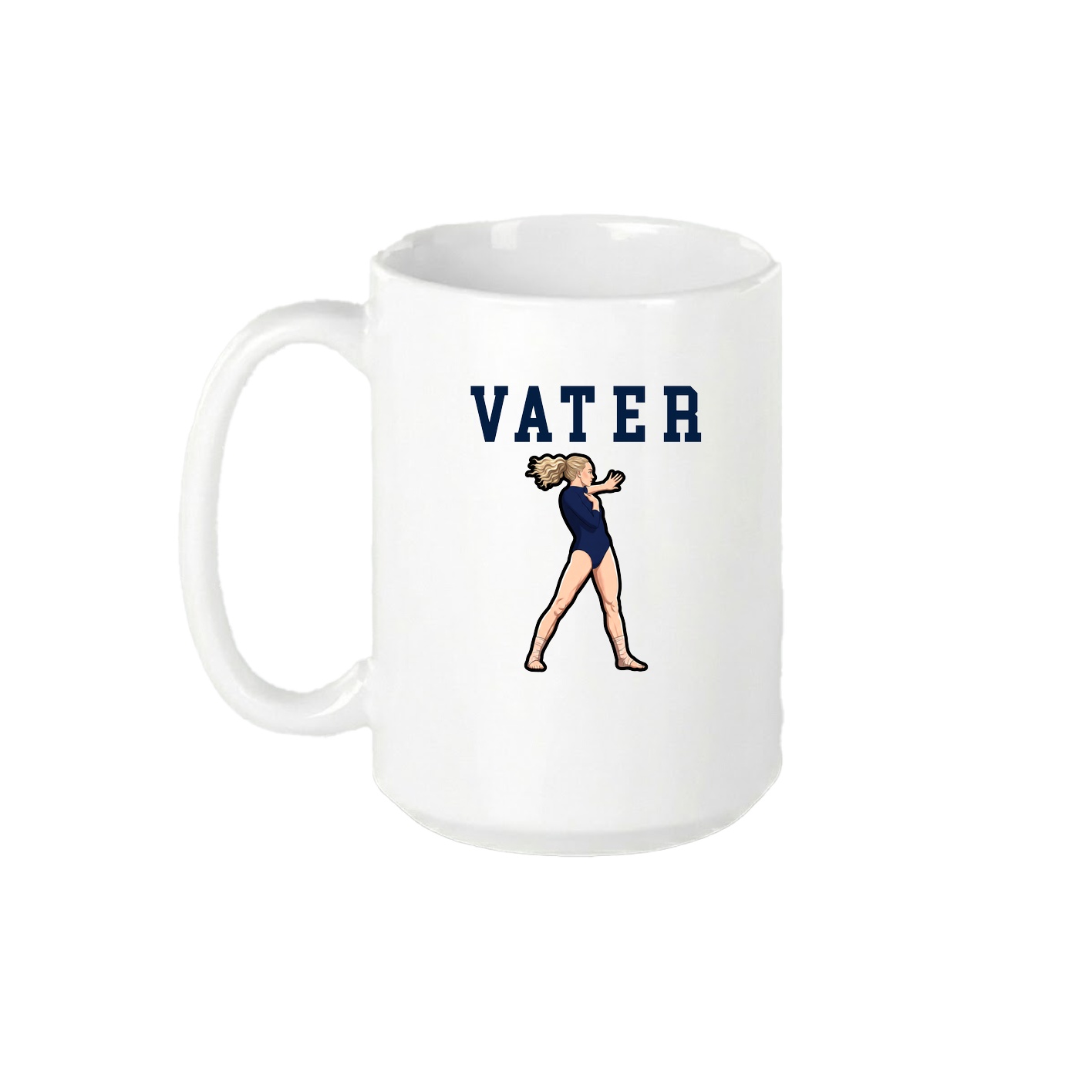 15oz Coffee Mug — Shirsey in White