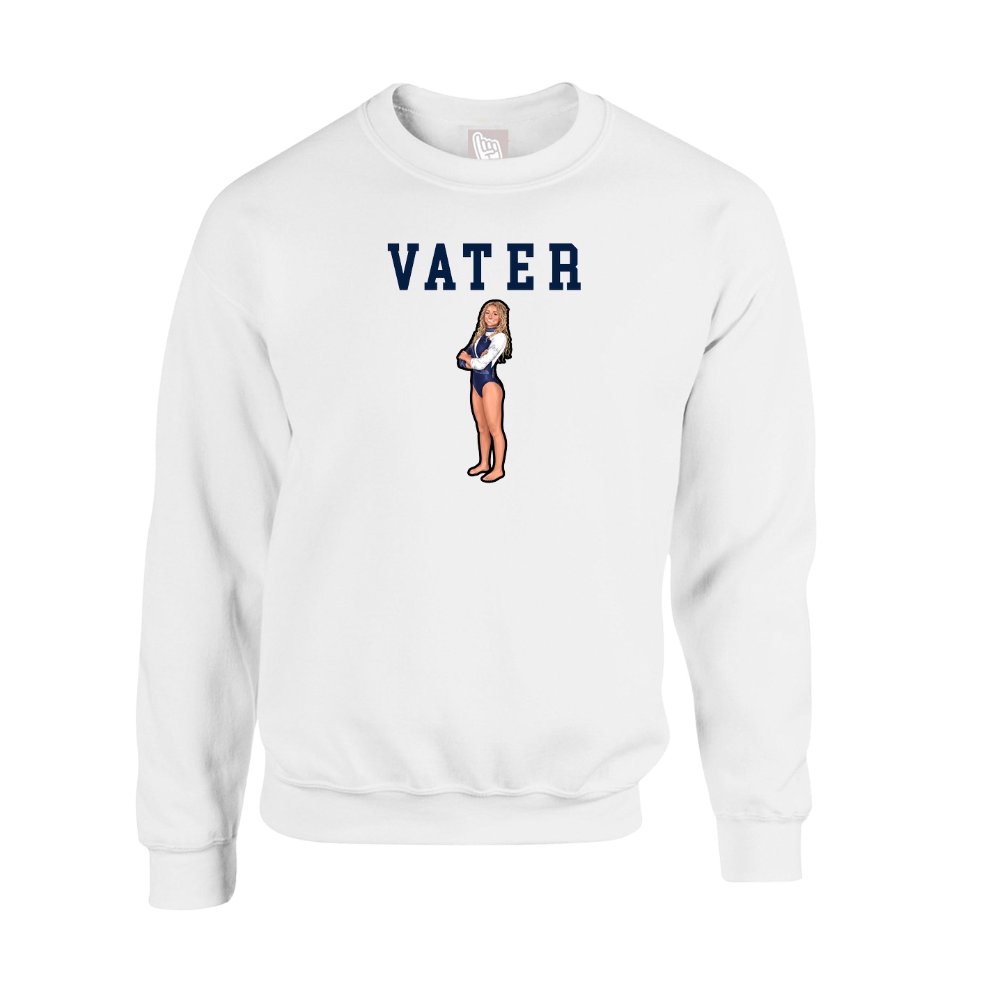 Fleece Crew — Shirsey in White