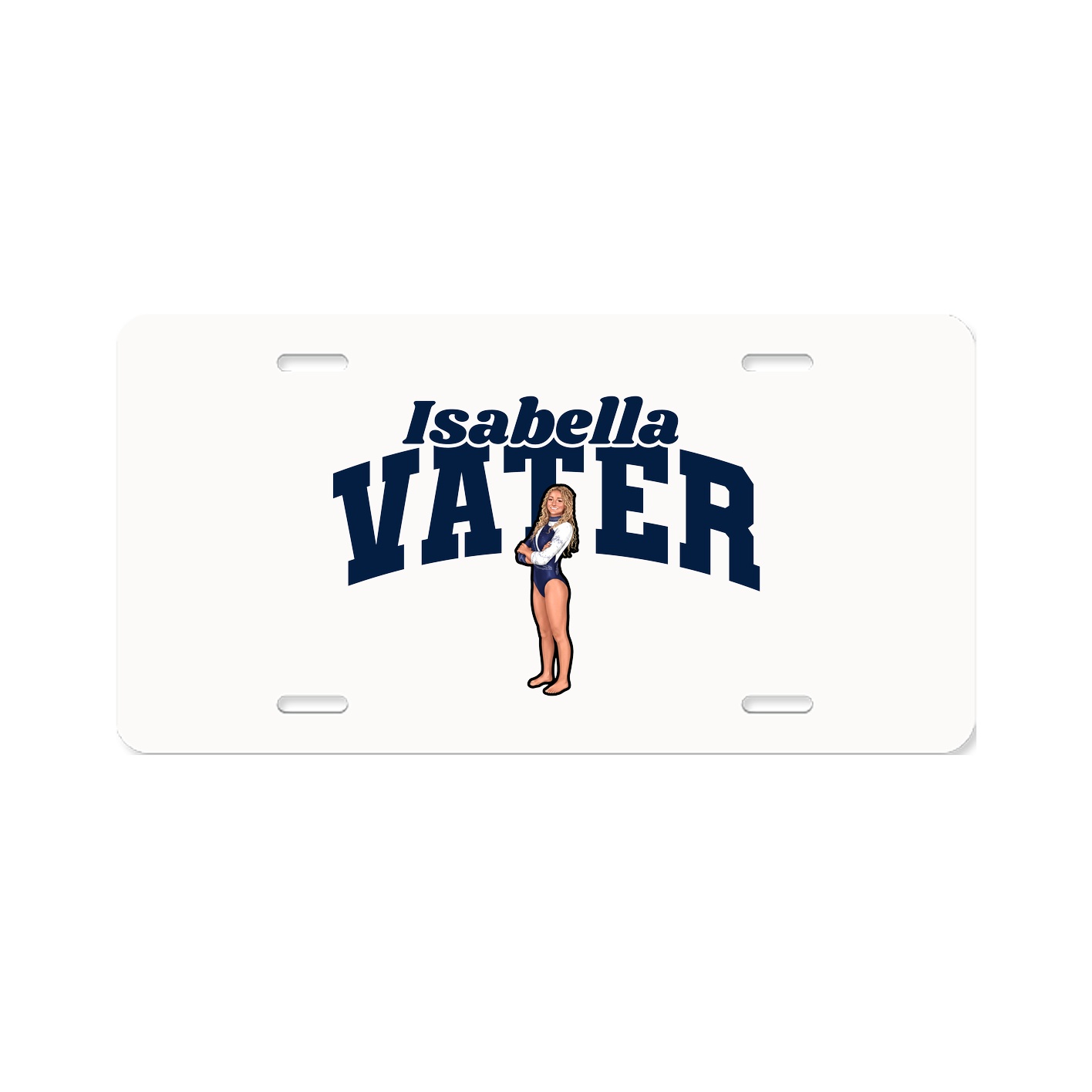 License Plate — Signature Arch in Classic