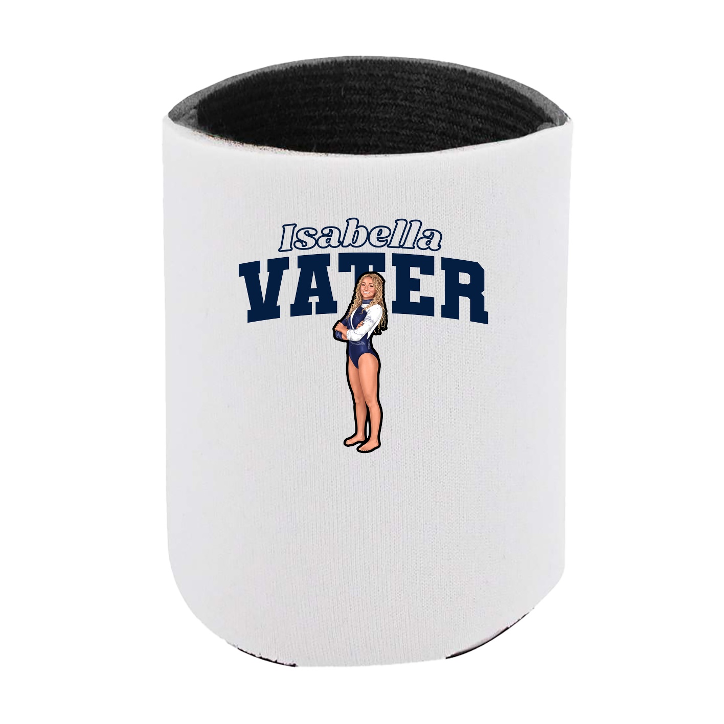 Can Holder — Name Arch in White