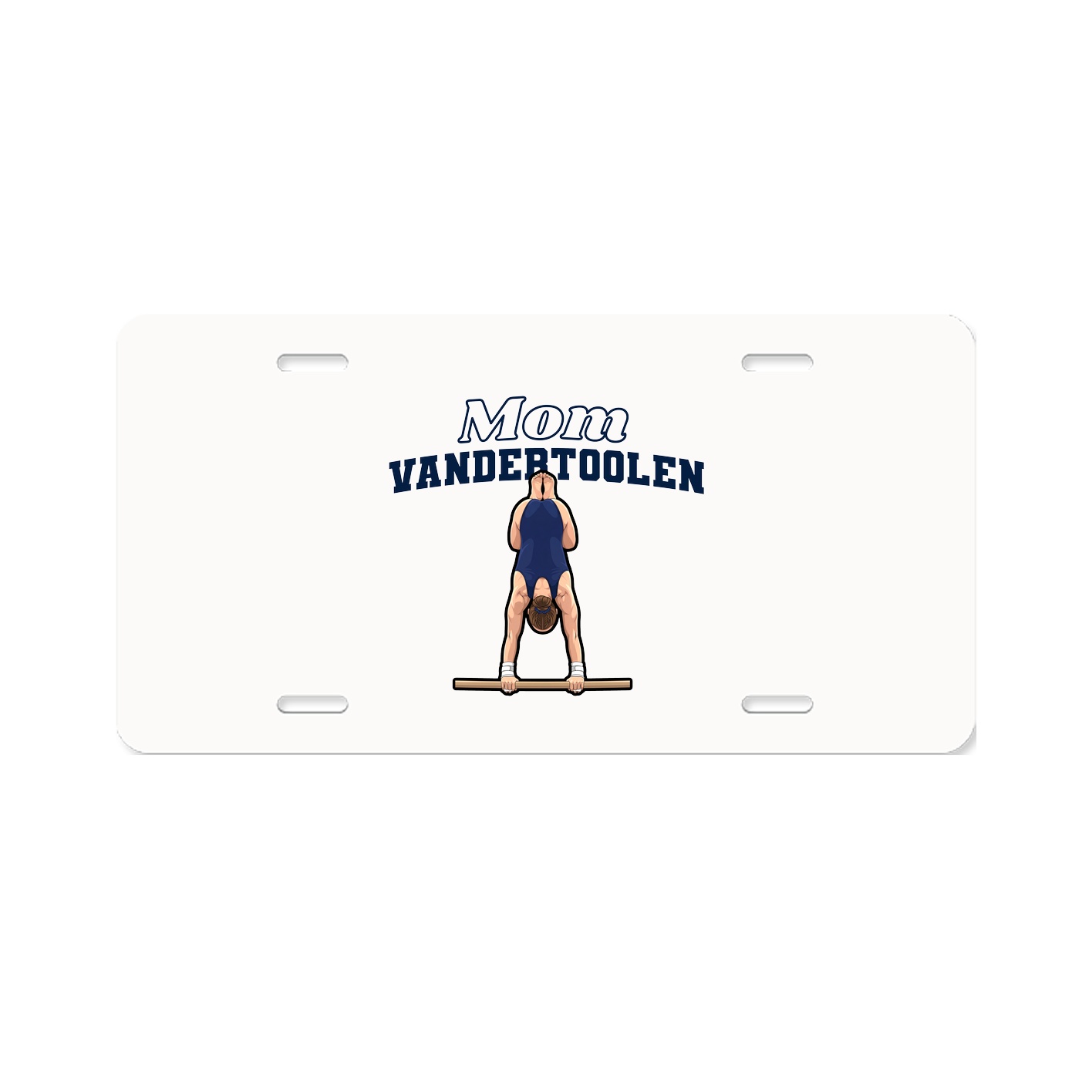 License Plate — Mothers Day Block in Classic