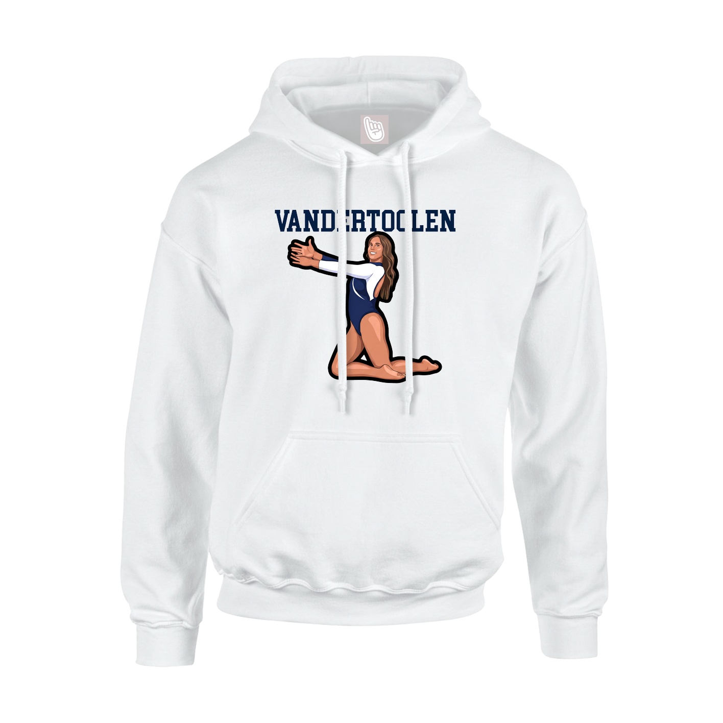 Hoodie — Shirsey in White