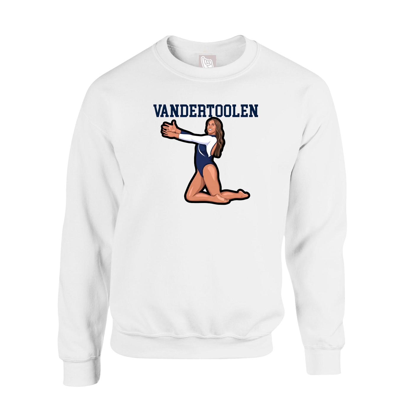 Fleece Crew — Shirsey in White