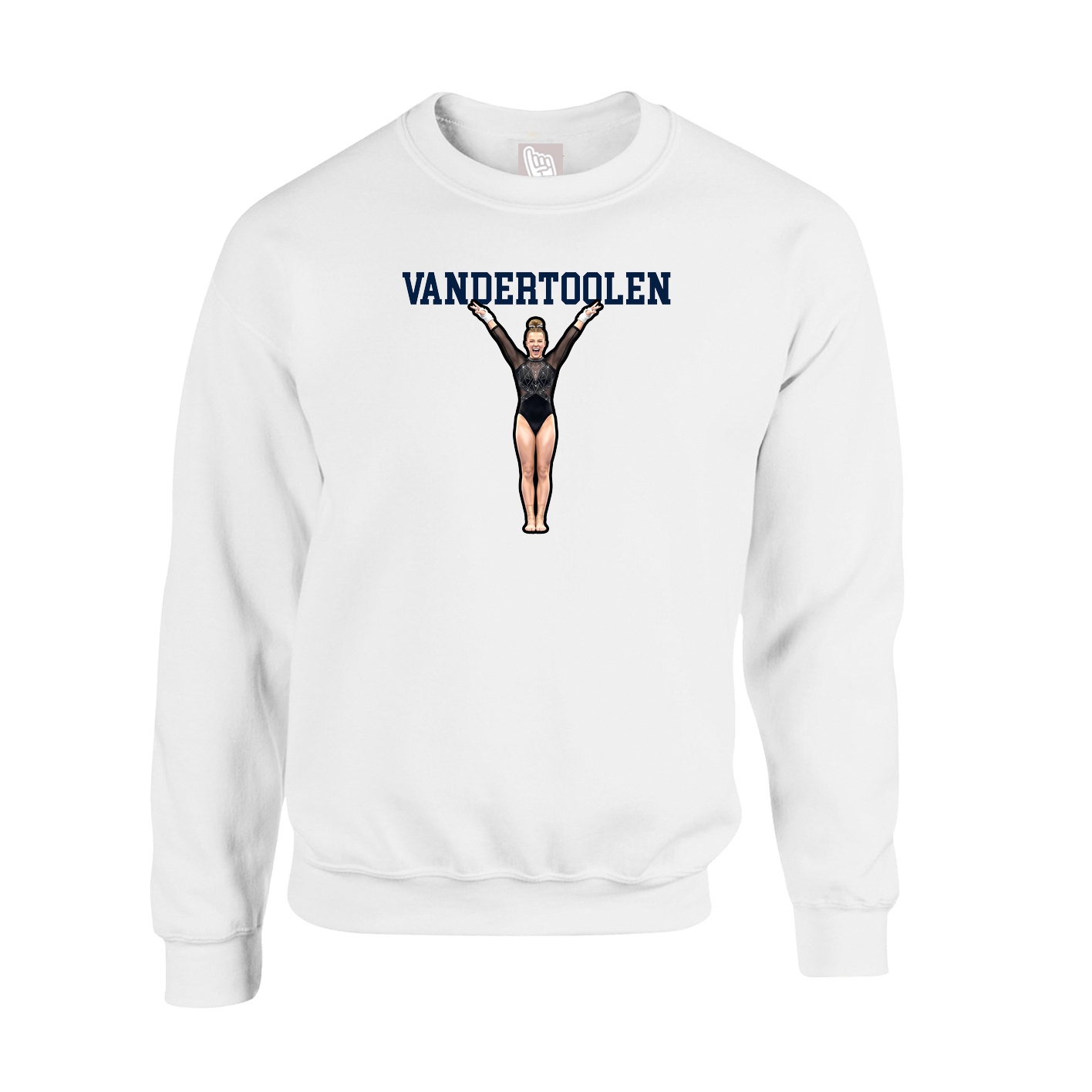 Fleece Crew — Shirsey in White