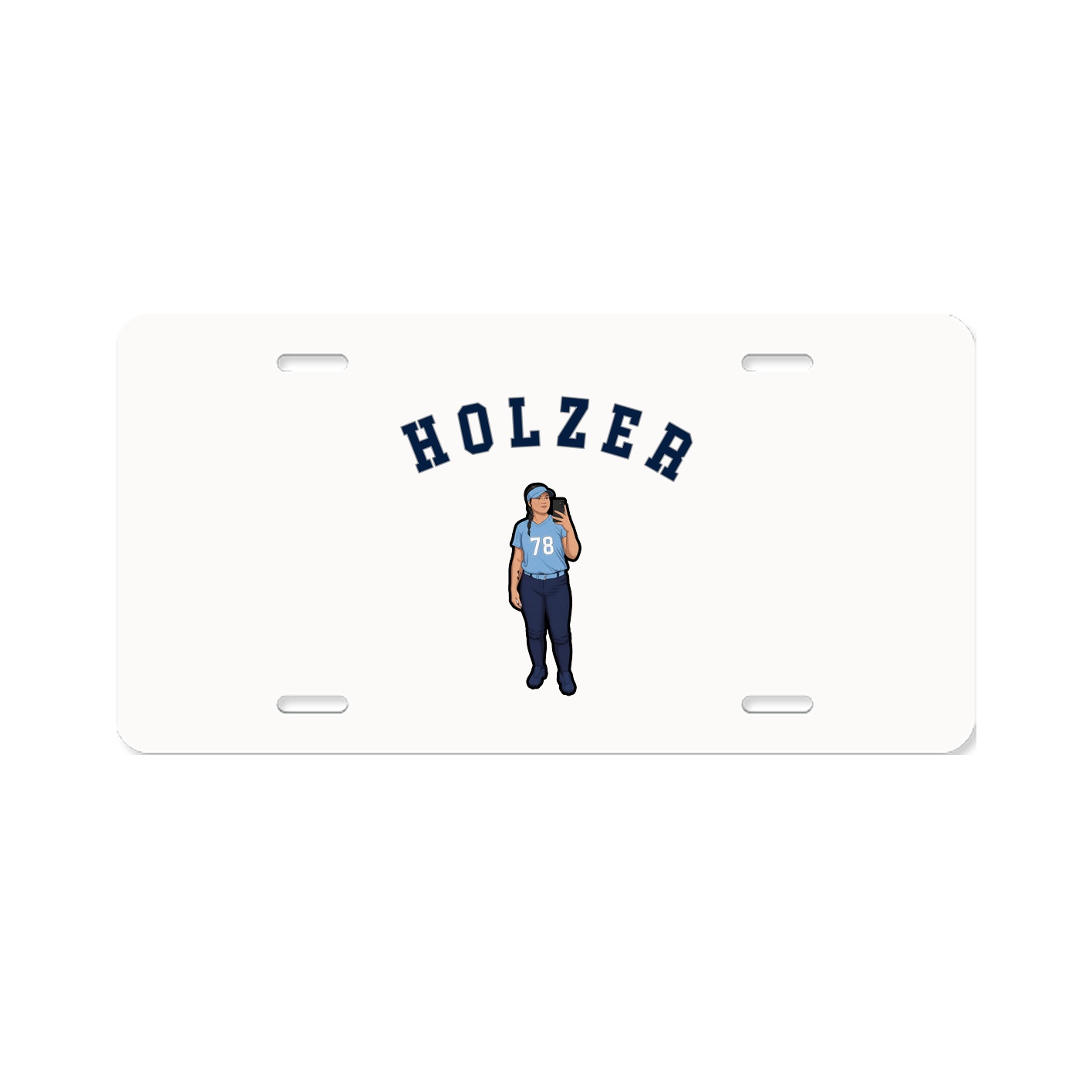 License Plate — Shirsey Arch in Classic