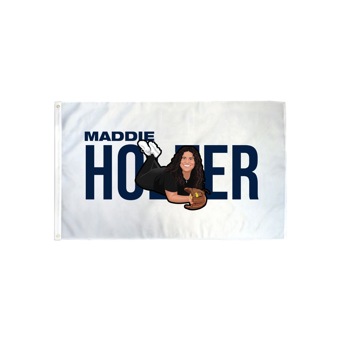 3x5 Flag — Player Name in Classic